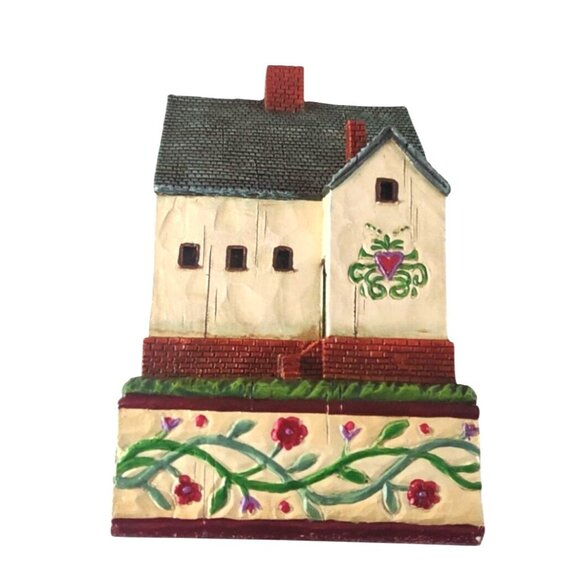 Jim Shore Heartwood Creek 2004 Amish Square Salt Box House Figurine #0000304 - Picture 8 of 10